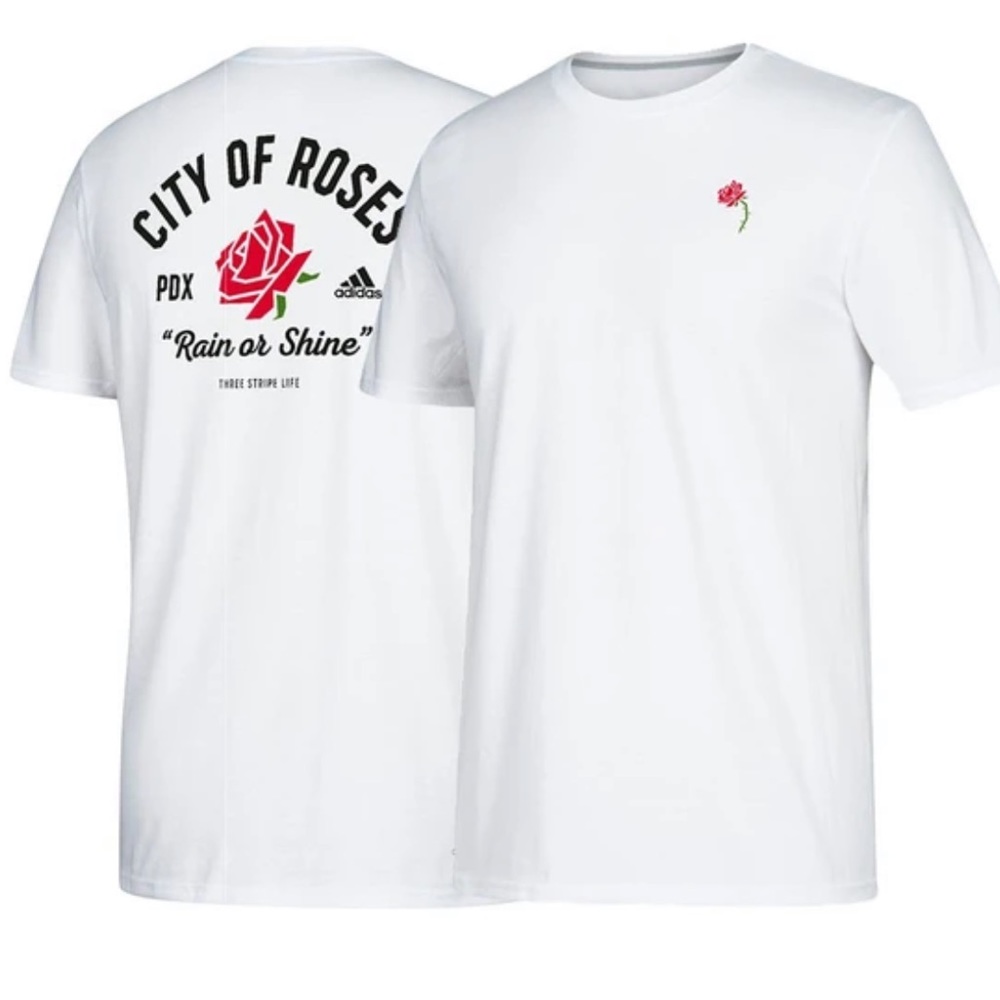 Adidas City of Roses Crew Neck T-shirt - sz M